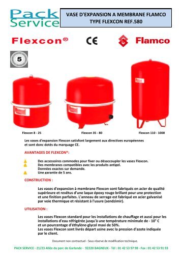 VASE D'EXPANSION FLEXCON