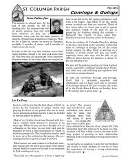 2011-5 Newsletter.pub - St. Columba Parish