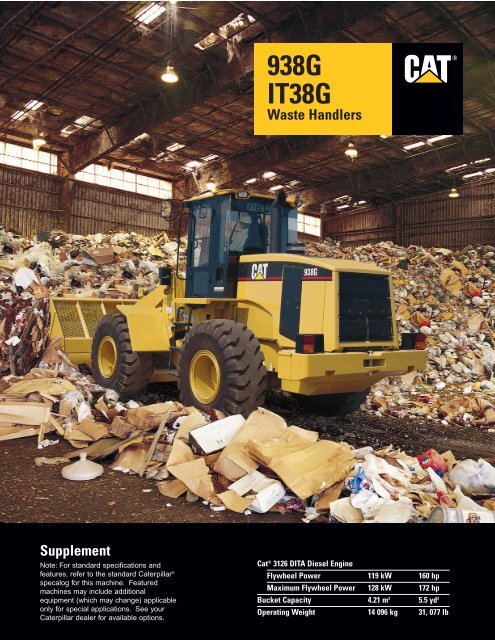938G IT38G Waste Handlers -AEHQ5382-01 - Kelly Tractor