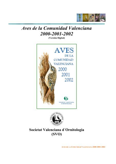 aves de la comunidad valenciana 2000-2001-2002 - InterNatura