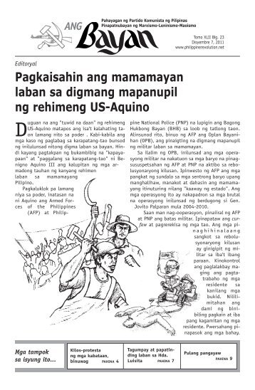Pilipino - The Philippine Revolution Web Central