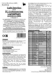 Light-Interface PC-Lichtsteuerung Light@Night - LDT