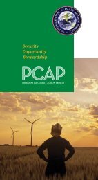 Security Opportunity Stewardship - Presidential Climate Action Project