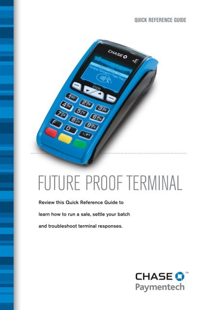 Ingenico iCT250 Credit Card Terminal Guide - Chase Paymentech