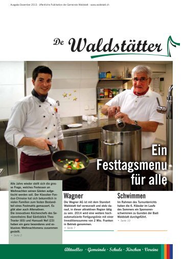 de Waldstätter - Dezember 2013 [PDF, 3.00 MB] - Gemeinde Waldstatt