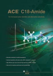 ACE C18-Amide Brochure