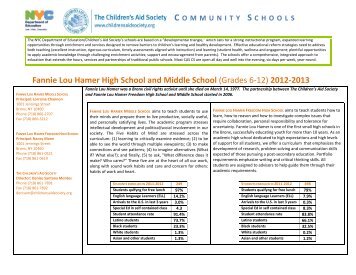 Fannie Lou Hamer Schools FACTSHEET 2012-13.pdf
