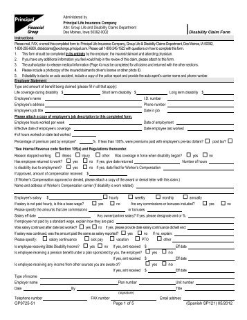 Short Term Disability Claim Form - rgccisd