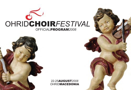 OCF2008 Program - Ohrid Choir Festival