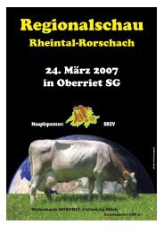 Katalog Regionalschau Rheintal-Rorschach 2007 - St.Galler ...