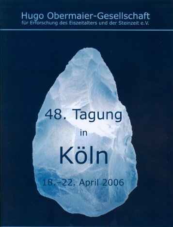 48. Tagung der Gesellschaft in Köln 18.–22. April 2006