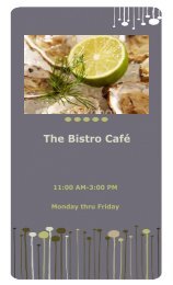 The Bistro CafÃ© - WesleyLife