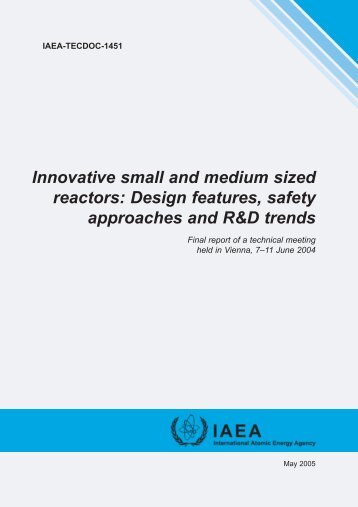 Innovative small and medium sized reactors ... - IAEA Publications