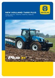 NEW HOLLAND T6000 PLUS