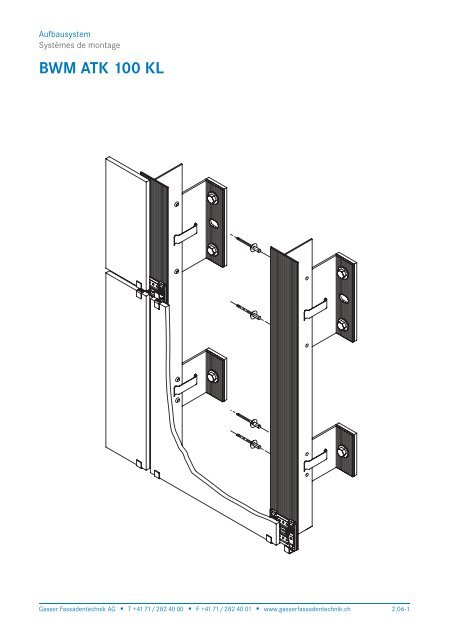 2.06 BWM ATK 100 KL - Gasser Fassadentechnik AG