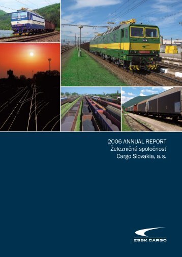 Annual Report 2006 - ZSSK Cargo