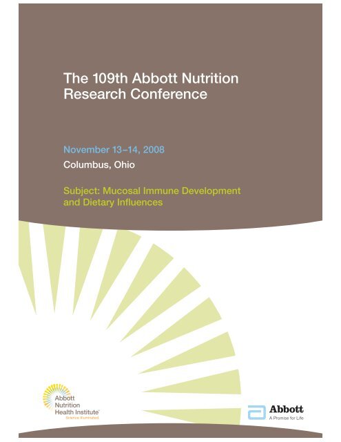 The 109th Abbott Nutrition Research Conference