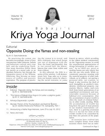 Download - Babaji's Kriya Yoga
