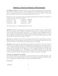 Midterm 1 Practice Problems 2 With Solutions