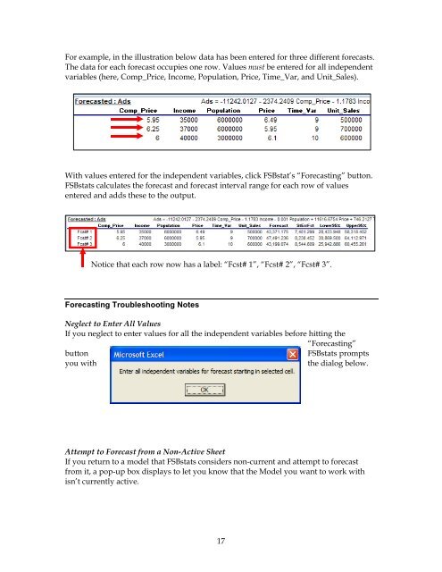 FSBstats: A First Look