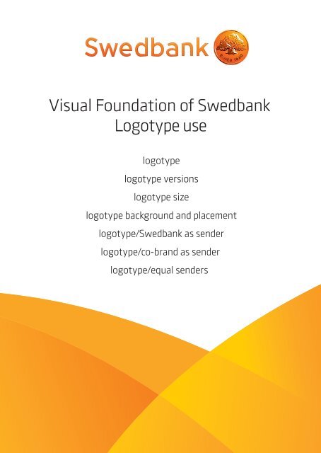 Usage of logotype - Swedbank