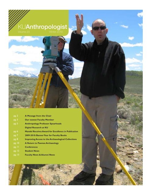 KUAnthropologist - Department of Anthropology - University of Kansas