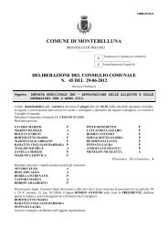 deliberazione del consiglio comunale n. 45 del 29-06-2012