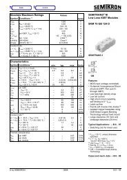 SKM 75 GB 124 D - Fusibles y Semiconductores Profesionales