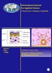 stimulation of Melanin Synthesis for tanning and protection - Mibelle