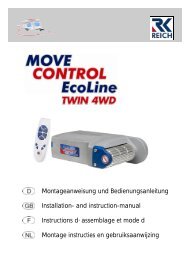 Handleiding MC Ecoline Twin - Reich