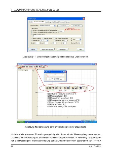 Aufbau und Inbetriebnahme einer Stern-Gerlach-Apparatur