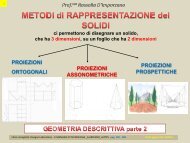 assonometria cavaliera - Currarini.eu