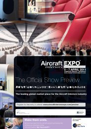 Great View With Our S Pecialists Aircraft Interiors Expo