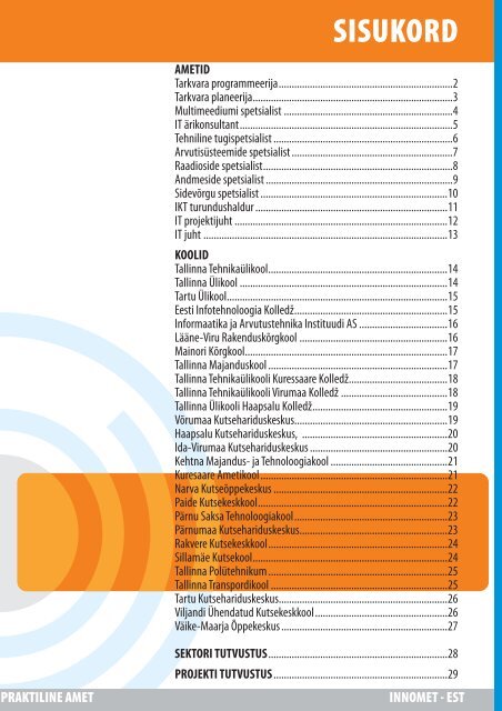 infotehnoloogia - Tallinna TehnikaÃ¼likool