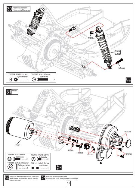 1:10 SCALE 2WD ELECTRIC BUGGY TR02EVO CHASSIS - Absima