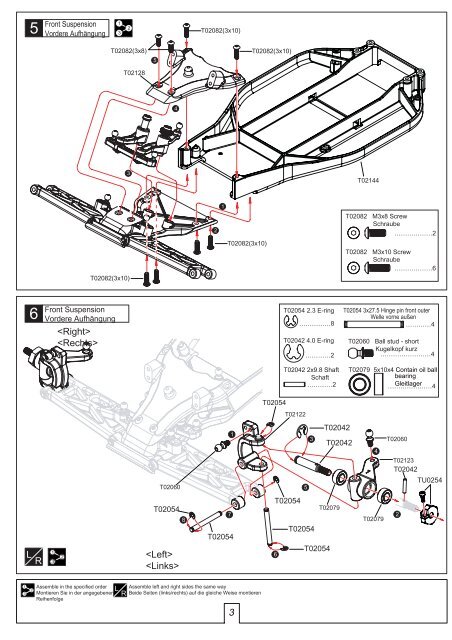 1:10 SCALE 2WD ELECTRIC BUGGY TR02EVO CHASSIS - Absima