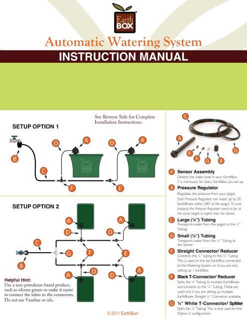 Automatic Watering System Central Garden Distribution