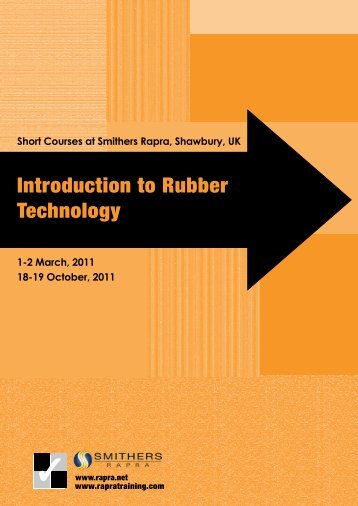 Introduction to Rubber Technology - Smithers Rapra