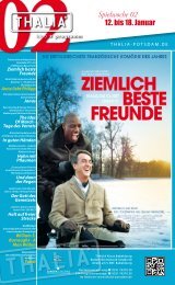 12. bis 18. Januar Spielwoche 02 - Thalia Kino