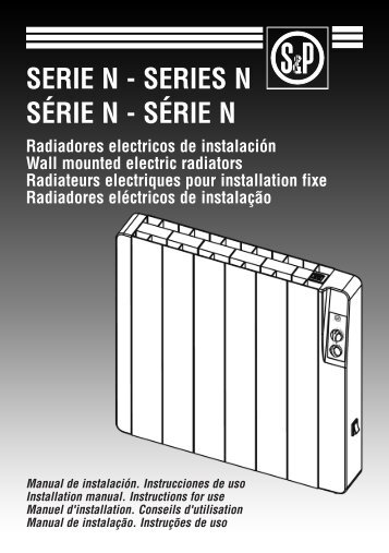 Manual de instalaÃ§Ã£o e instruÃ§Ãµes de uso - Soler & Palau