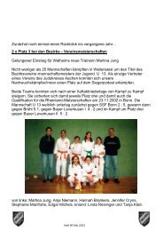 Judo - Hertha Walheim Info