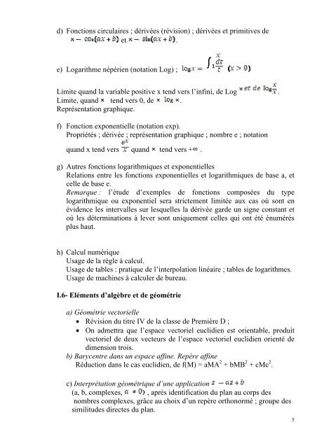 programme du concours direct d'entree en division adjoints ...