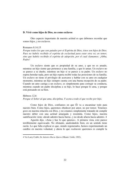 Reflexiones bÃ­blicas para aumentar nuestra confianza en el SeÃ±or y ...