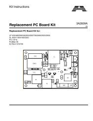 3A2839A - Airlessco Replacement PC Board Kit, Sprayers, English