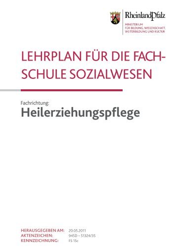 Lehrplan Heilerziehungspflege - BBS-Server Rheinland-Pfalz