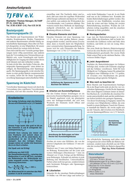 Das Magazin für Funk Elektronik · Computer