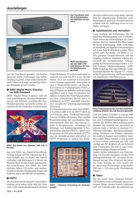 Das Magazin für Funk Elektronik · Computer