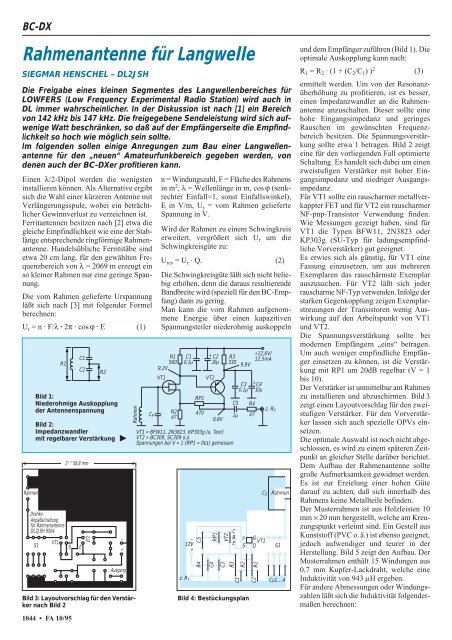 Das Magazin für Funk Elektronik · Computer