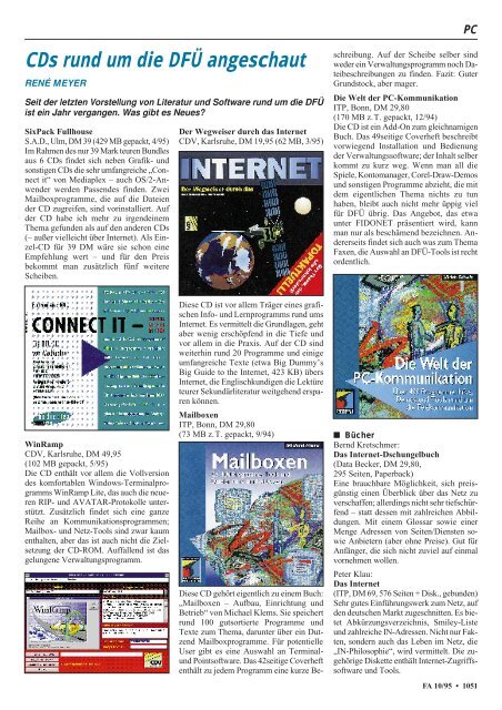 Das Magazin für Funk Elektronik · Computer