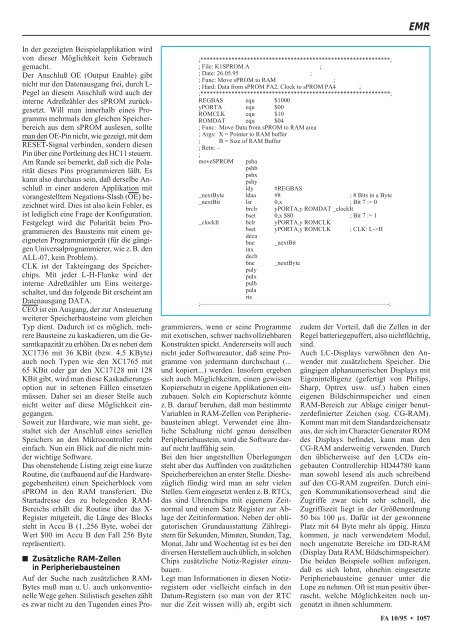 Das Magazin für Funk Elektronik · Computer